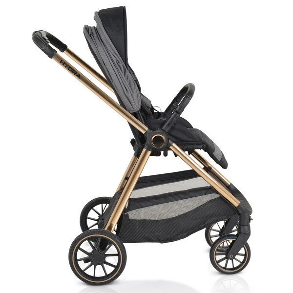 Cangaroo Hydra Grey 3-in-1 Kinderwagen Incl. i-Size Autostoel
