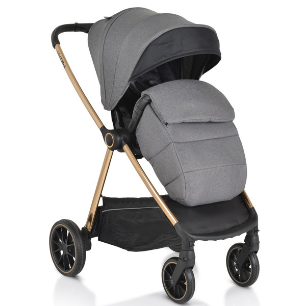 Cangaroo Hydra Grey 3-in-1 Kinderwagen Incl. i-Size Autostoel