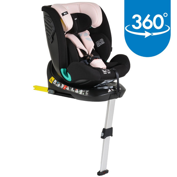 Cangaroo i-Protect Pearl Pink 40-150 cm 360° i-Size Autostoel 112309