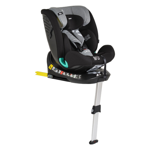 Weekendaanbieding: Cangaroo i-Protect Steel Grey 40-150 cm 360° i-Size Autostoel 112310
