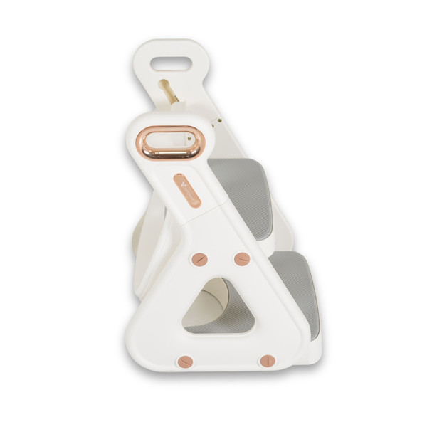 Cangaroo i-Stairs White/Grey Inklapbare Toilettrainer met Trapje 110894