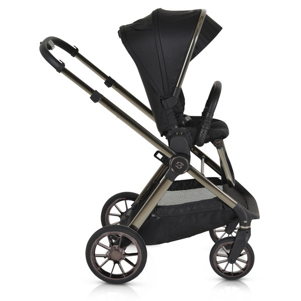 Cangaroo iClick Black 2-in-1 Kinderwagen Incl. Adapter 110918