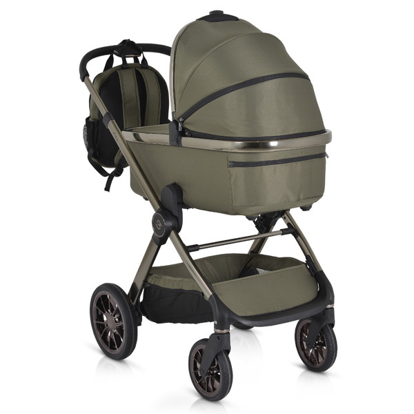 Cangaroo iClick Green 2-in-1 Kinderwagen Incl. Adapter 110916