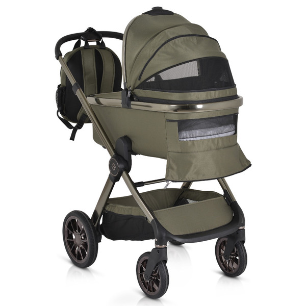 Cangaroo iClick Green 2-in-1 Kinderwagen Incl. Adapter 110916