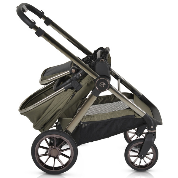Cangaroo iClick Green 3-in-1 Kinderwagen Incl. Autostoel