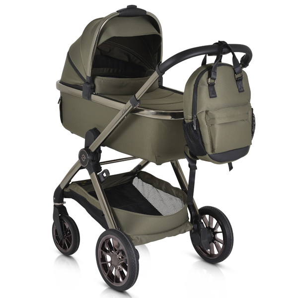 Cangaroo iClick Green 3-in-1 Kinderwagen Incl. Autostoel