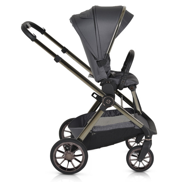 Cangaroo iClick Grey 2-in-1 Kinderwagen Incl. Adapter 110917