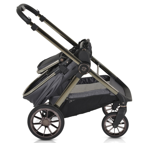 Cangaroo iClick Grey 2-in-1 Kinderwagen Incl. Adapter 110917