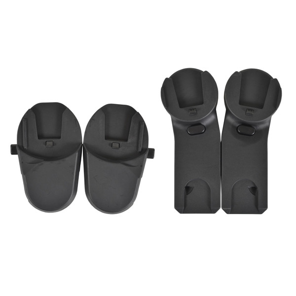 Cangaroo iClick Grey 2-in-1 Kinderwagen Incl. Adapter 110917