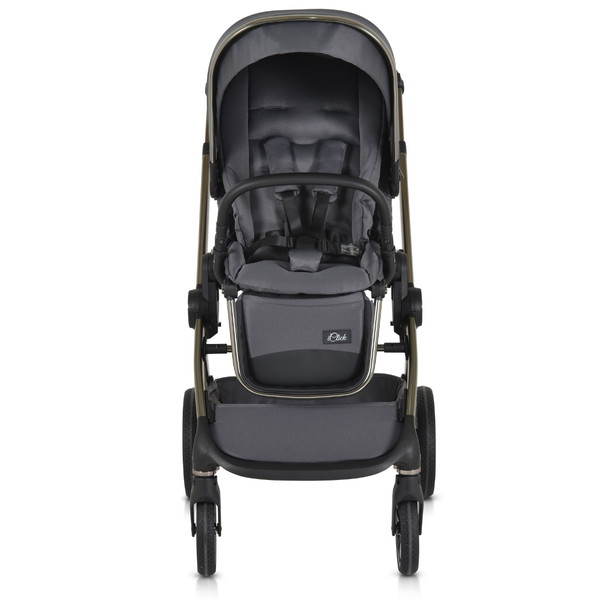Cangaroo iClick Grey 2-in-1 Kinderwagen Incl. Adapter 110917