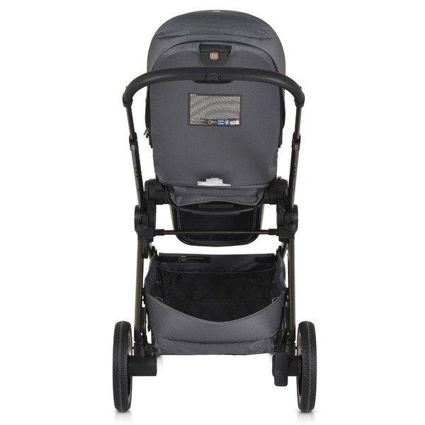 Cangaroo iClick Grey 2-in-1 Kinderwagen Incl. Adapter 110917