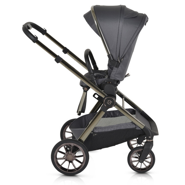 Cangaroo iClick Grey 2-in-1 Kinderwagen Incl. Adapter 110917