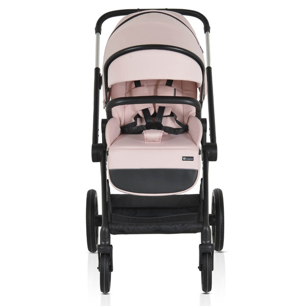 Cangaroo Joker Rose Cloud 3-in-1 Kinderwagen incl. Autostoel