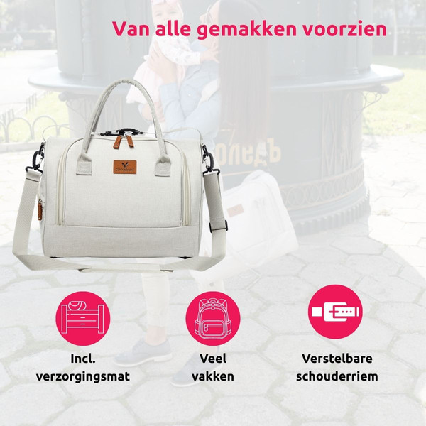 Cangaroo Jossie Beige Luiertas