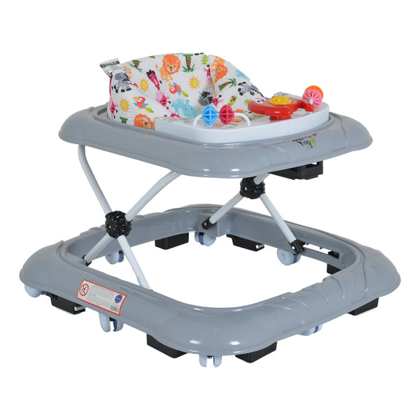 Cangaroo Jungle Fun Grey Loopstoel 110776