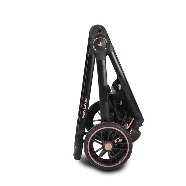 Cangaroo Macan Black 3-in-1 Kinderwagen Incl. i-Size Autostoel