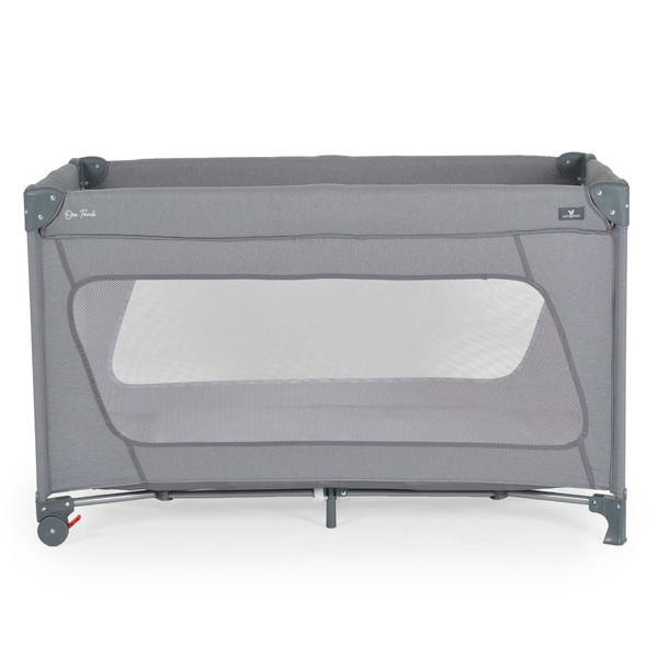 Cangaroo One Touch Dark Grey Campingbed 111623