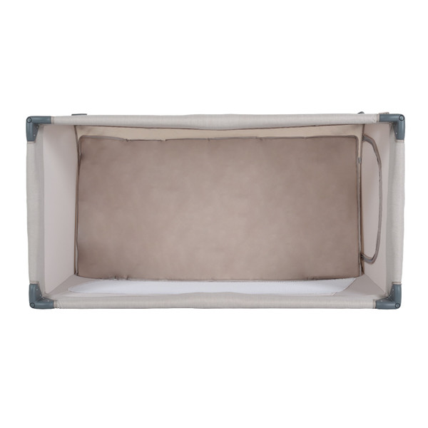 Cangaroo One Touch Light Grey Campingbed 111622