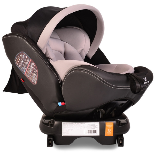 Cangaroo Pilot Light Grey Leather SPS Isofix 360 0 36 kg