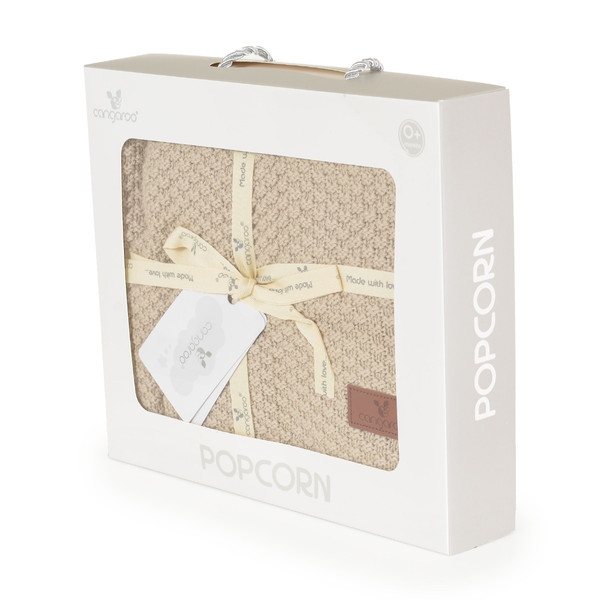 Cangaroo Popcorn Bamboe Brown 80 x 100 cm Wiegdeken 111875