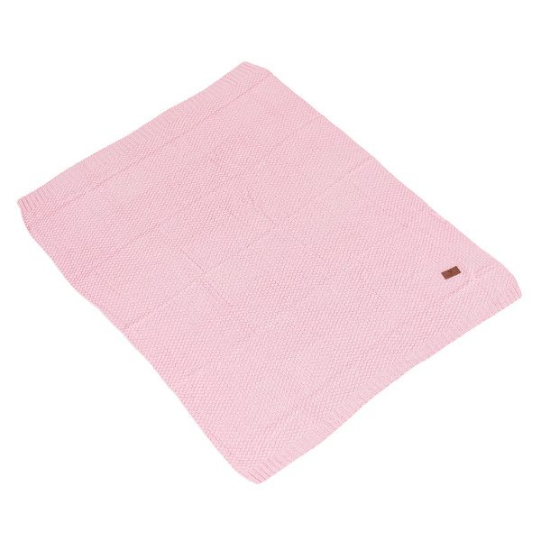 Cangaroo Popcorn Bamboe Pink 80 x 100 cm Wiegdeken 111876