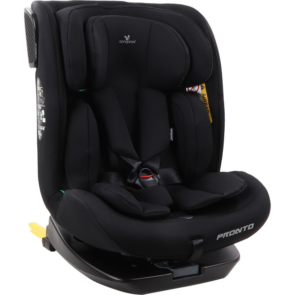Weekendaanbieding: Cangaroo Pronto Black 40-150 cm 360° i-Size Autostoel
