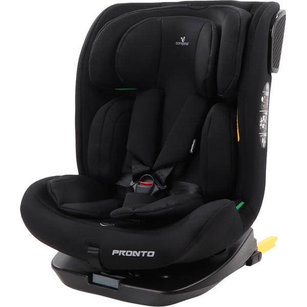 Weekendaanbieding: Cangaroo Pronto Black 40-150 cm 360° i-Size Autostoel