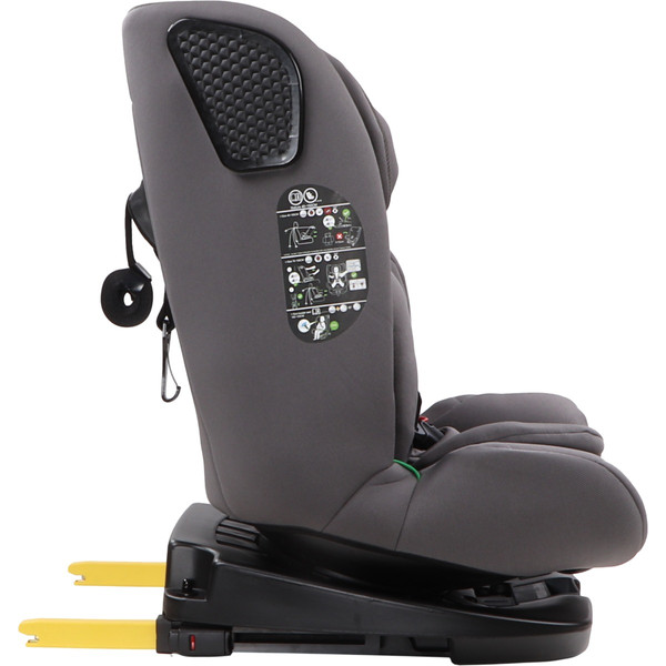 Weekendaanbieding: Cangaroo Pronto Dark Grey 40-150 cm 360° i-Size Autostoel