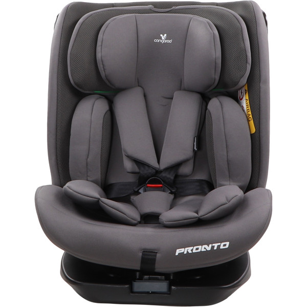 Weekendaanbieding: Cangaroo Pronto Dark Grey 40-150 cm 360° i-Size Autostoel