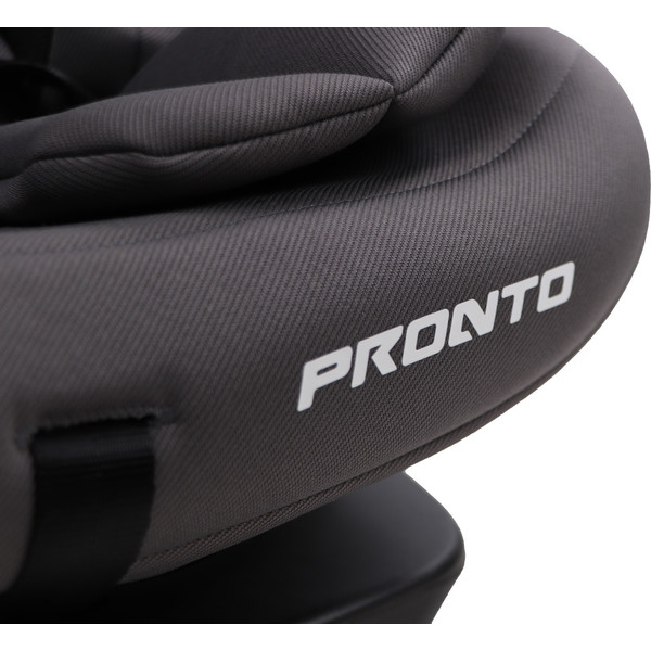 Weekendaanbieding: Cangaroo Pronto Dark Grey 40-150 cm 360° i-Size Autostoel