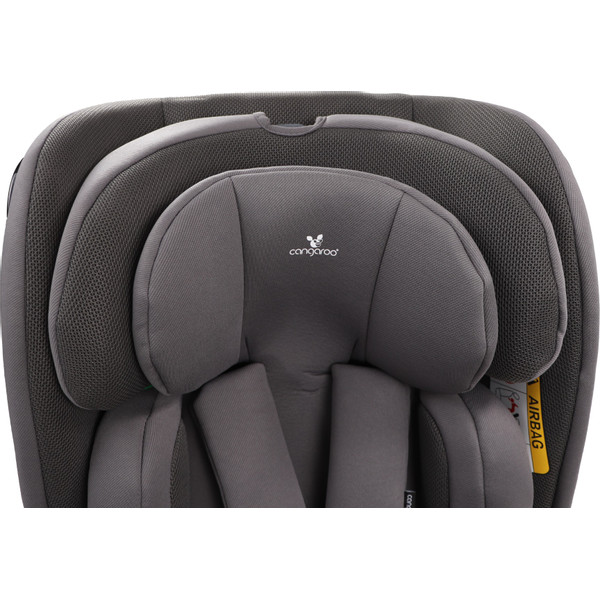Weekendaanbieding: Cangaroo Pronto Dark Grey 40-150 cm 360° i-Size Autostoel