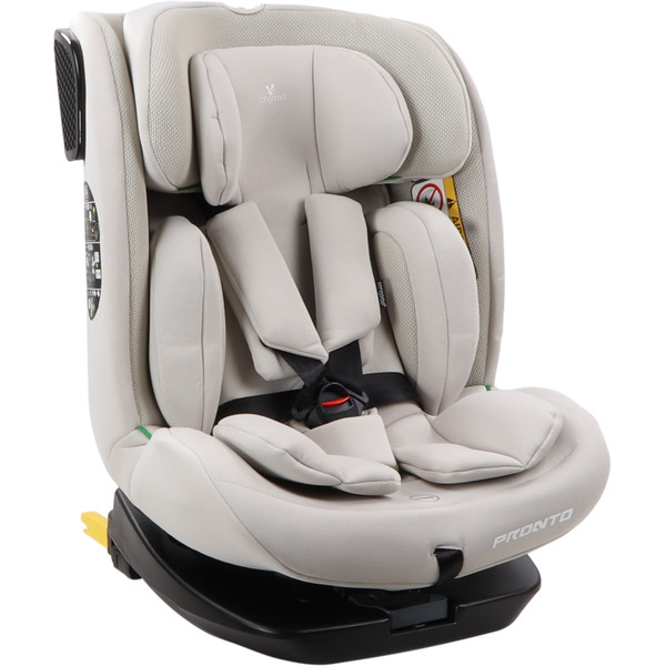 Weekendaanbieding: Cangaroo Pronto Vanilla Beige 40-150 cm 360° i-Size Autostoel