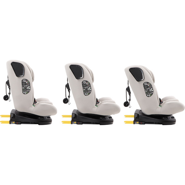 Weekendaanbieding: Cangaroo Pronto Vanilla Beige 40-150 cm 360° i-Size Autostoel