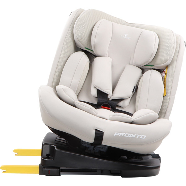 Weekendaanbieding: Cangaroo Pronto Vanilla Beige 40-150 cm 360° i-Size Autostoel