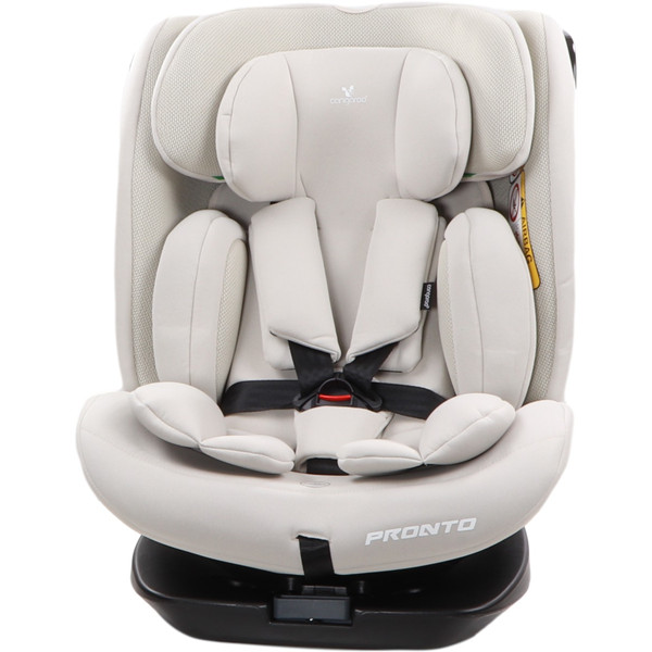 Weekendaanbieding: Cangaroo Pronto Vanilla Beige 40-150 cm 360° i-Size Autostoel