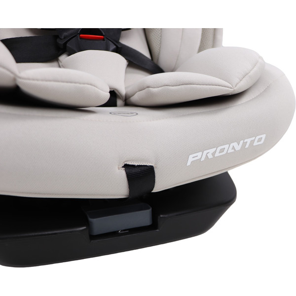 Weekendaanbieding: Cangaroo Pronto Vanilla Beige 40-150 cm 360° i-Size Autostoel