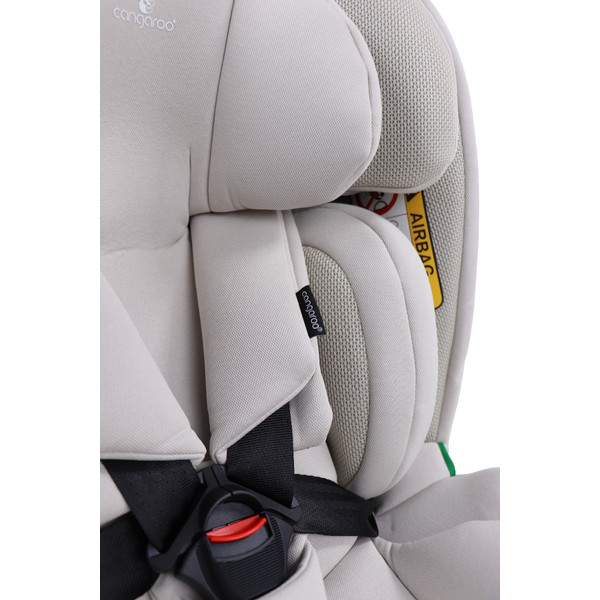 Weekendaanbieding: Cangaroo Pronto Vanilla Beige 40-150 cm 360° i-Size Autostoel