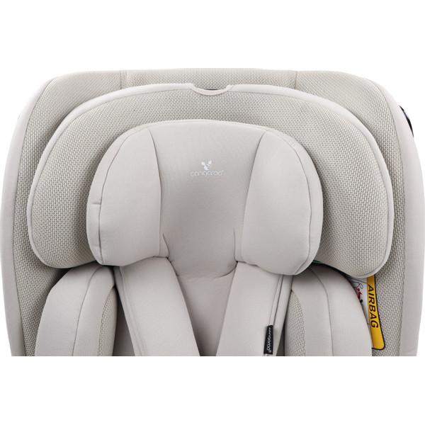 Weekendaanbieding: Cangaroo Pronto Vanilla Beige 40-150 cm 360° i-Size Autostoel