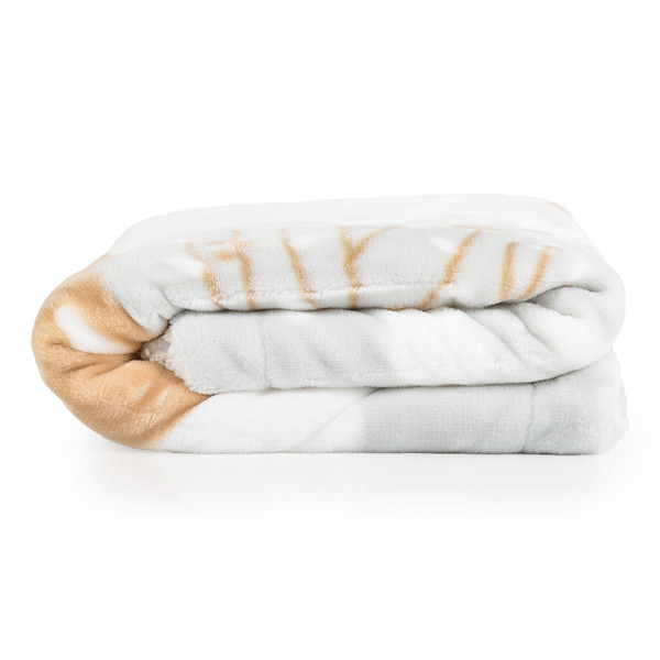 Cangaroo Sherpa Little Friends Grey 80 x 110 cm Wiegdeken 111881