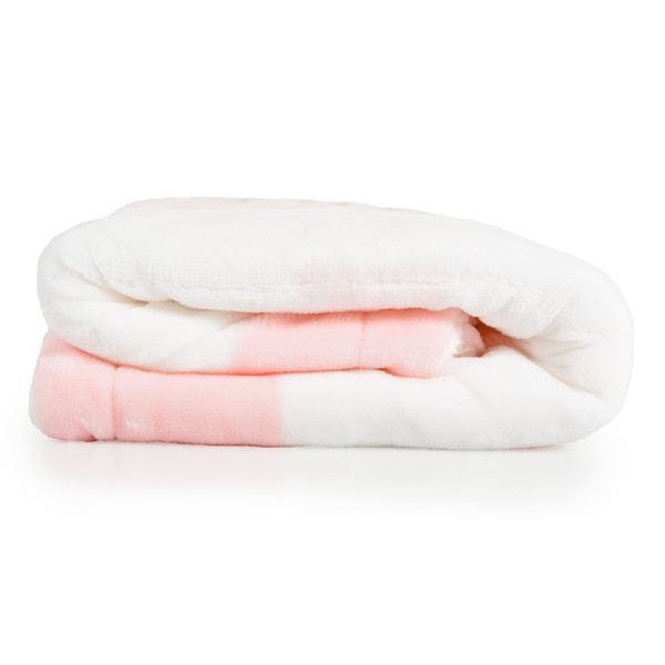 Cangaroo Sherpa Little Friends Pink 80 x 110 cm Wiegdeken 111880
