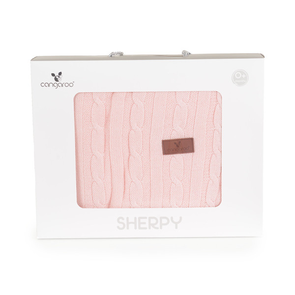 Cangaroo Sherpy Pink 75 x 100 cm Wiegdeken 111888