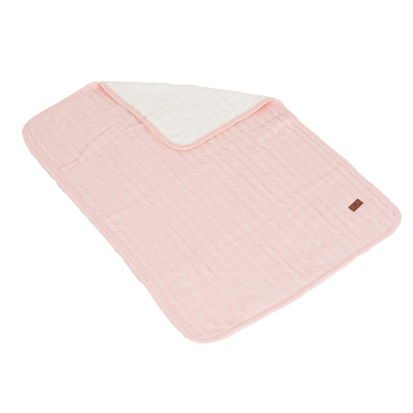 Cangaroo Sherpy Pink 75 x 100 cm Wiegdeken 111888