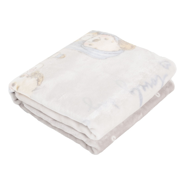 Cangaroo Softy Lovely Day Grey 110 x 140 cm Ledikantdeken 111867