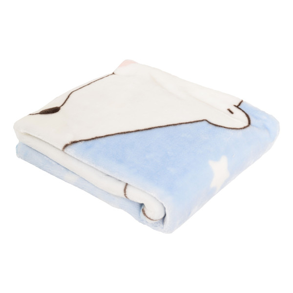 Cangaroo Softy Sweet Hugs Blue 80 x 110 cm Wiegdeken 111879