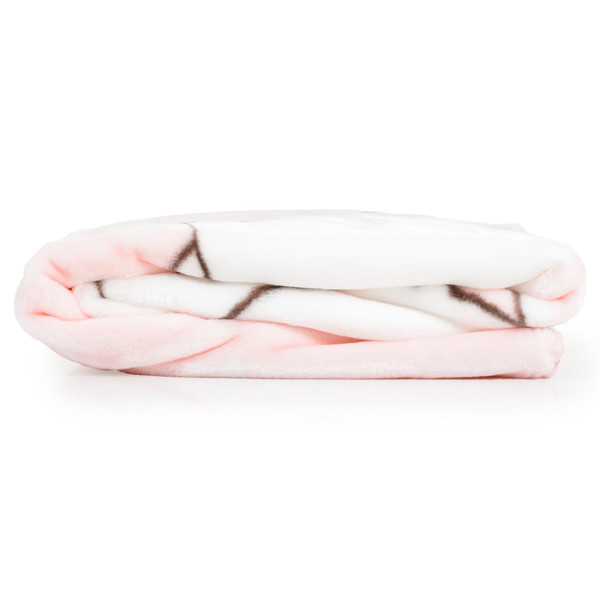 Cangaroo Softy Sweet Hugs Pink 80 x 110 cm Wiegdeken 111878