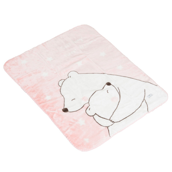 Cangaroo Softy Sweet Hugs Pink 80 x 110 cm Wiegdeken 111878