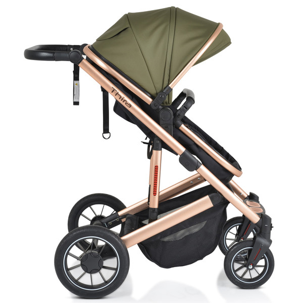 Cangaroo Thira Green 3-in-1 Combi Kinderwagen incl. Autostoel