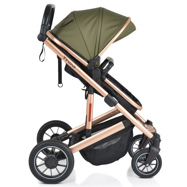 Cangaroo Thira Green 3-in-1 Combi Kinderwagen incl. Autostoel