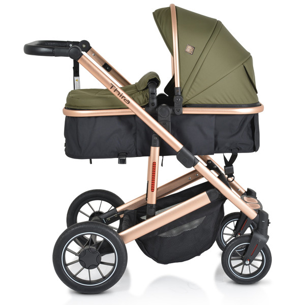 Cangaroo Thira Green 3-in-1 Combi Kinderwagen incl. Autostoel