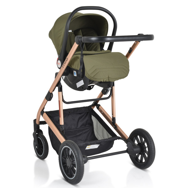 Cangaroo Thira Green 3-in-1 Combi Kinderwagen incl. Autostoel